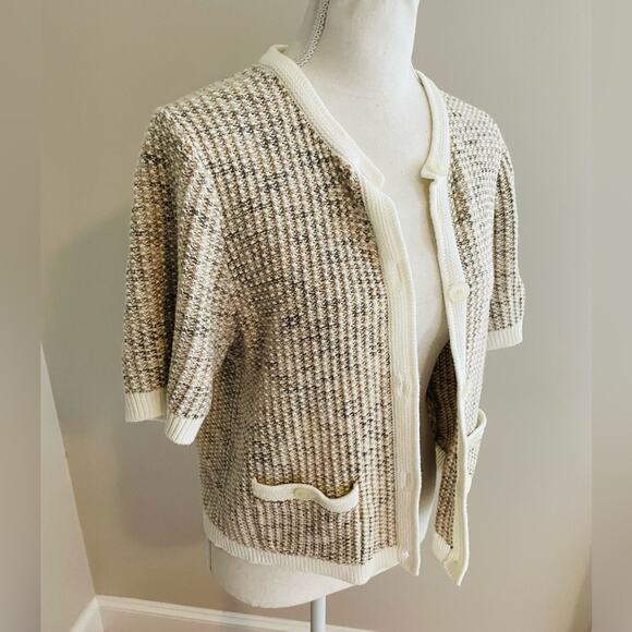 J Crew Short Sleeve Lady Cardigan Sweater - Picture 4 of 7